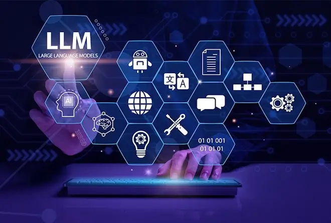 Modelo de lenguaje procesando información