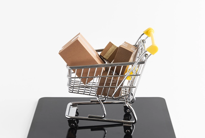 Mujer grabando video sobre colores